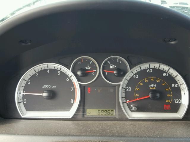 KL1TD66E99B635119 - 2009 CHEVROLET AVEO LS 黑色 照片 8