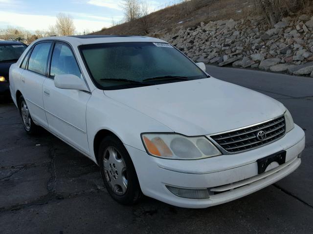 4T1BF28BX3U316510 - 2003 TOYOTA AVALON XL WHITE photo 1