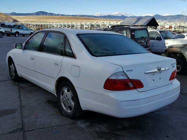 4T1BF28BX3U316510 - 2003 TOYOTA AVALON XL WHITE photo 3