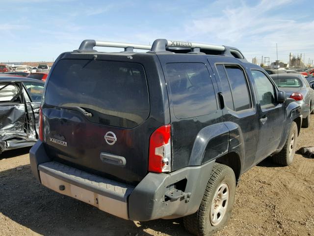 5N1AN0NU4BC509796 - 2011 NISSAN XTERRA OFF BLACK photo 4