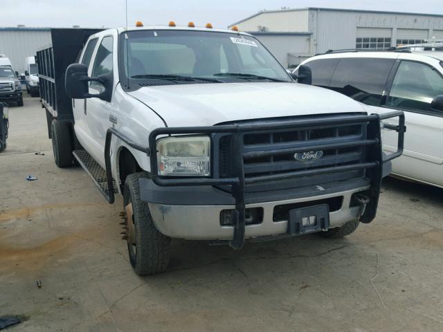 1FDWW37P46EC02098 - 2006 FORD F 350 WHITE photo 1