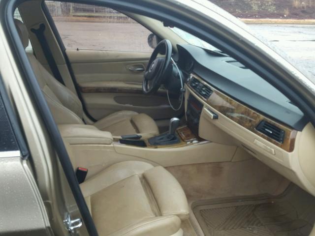 WBAVB33576KS38673 - 2006 BMW 330 I GOLD photo 5