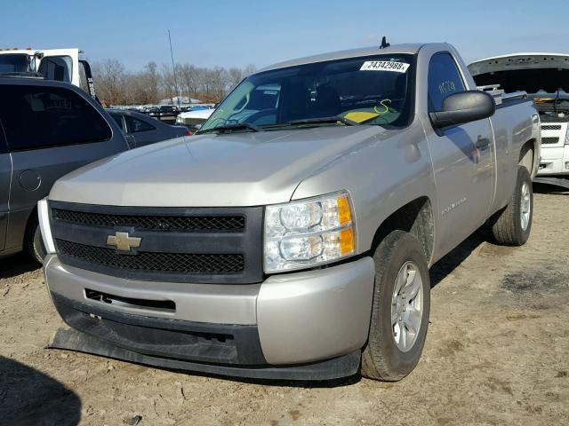 1GCEC14X09Z202548 - 2009 CHEVROLET SILVERADO TAN photo 2