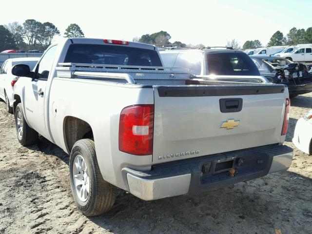 1GCEC14X09Z202548 - 2009 CHEVROLET SILVERADO TAN photo 3