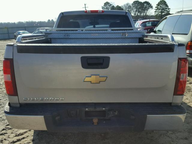 1GCEC14X09Z202548 - 2009 CHEVROLET SILVERADO TAN photo 6