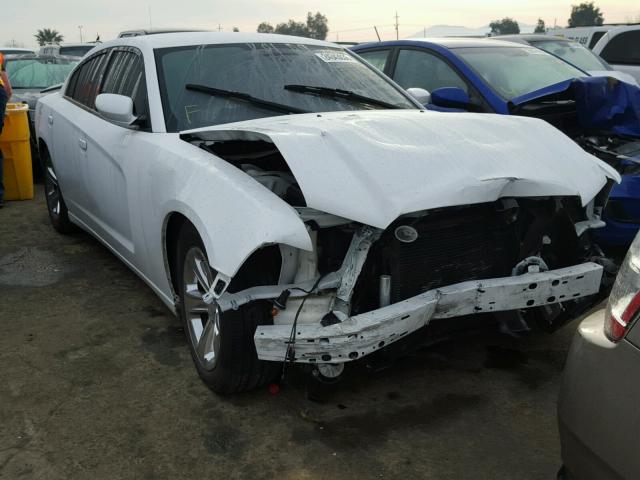 2C3CDXCT9CH303833 - 2012 DODGE CHARGER R/ WHITE photo 1