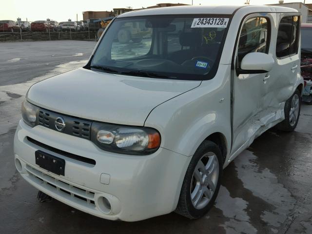 JN8AZ28R49T102068 - 2009 NISSAN CUBE BASE WHITE photo 2