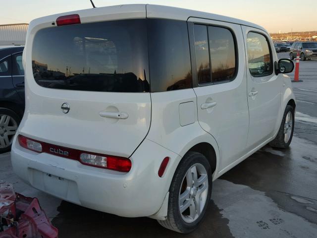 JN8AZ28R49T102068 - 2009 NISSAN CUBE BASE WHITE photo 4