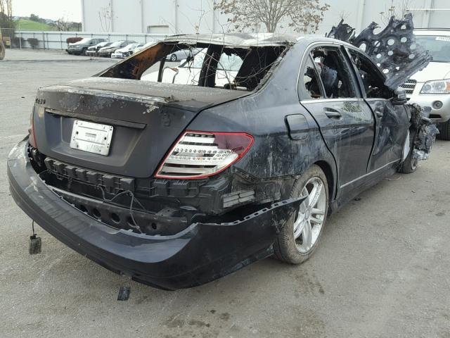 WDDGF4HB1DA766724 - 2013 MERCEDES-BENZ C 250 BURN photo 4