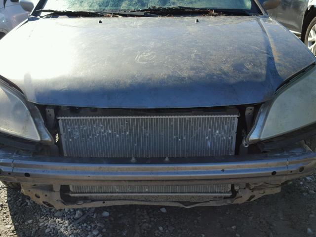 1HGEM22925L048947 - 2005 HONDA CIVIC EX ნაცრისფერი ფოტო 9