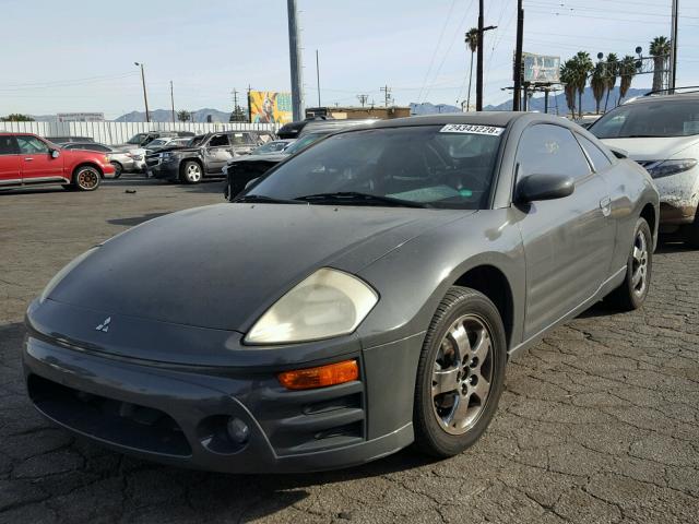 4A3AC44G45E004411 - 2005 MITSUBISHI ECLIPSE GS GRAY photo 2