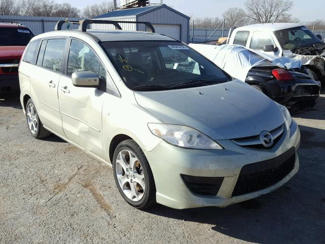 JM1CR293480324513 - 2008 MAZDA 5 GREEN photo 1