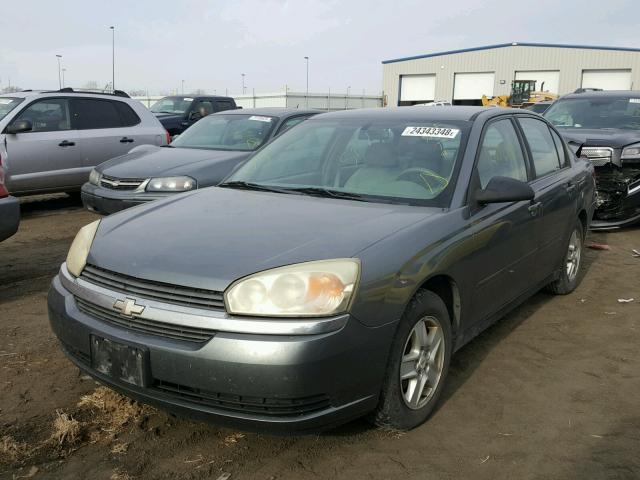 1G1ZT54895F203509 - 2005 CHEVROLET MALIBU LS GRAY photo 2