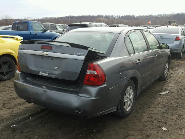 1G1ZT54895F203509 - 2005 CHEVROLET MALIBU LS GRAY photo 4