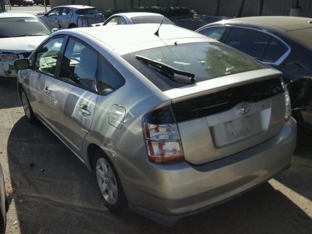 JTDKB20U257041021 - 2005 TOYOTA PRIUS SILVER photo 3