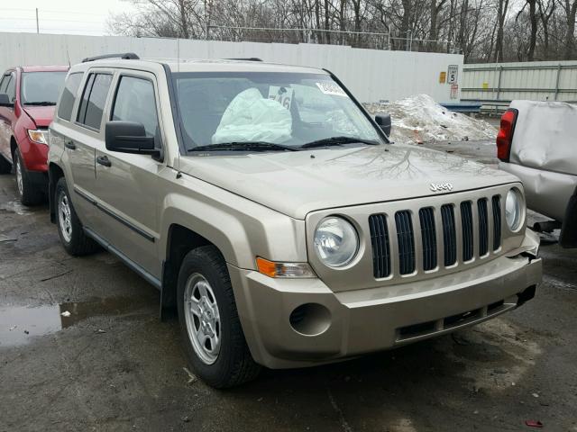 1J4FF28BX9D232762 - 2009 JEEP PATRIOT SP GOLD photo 1