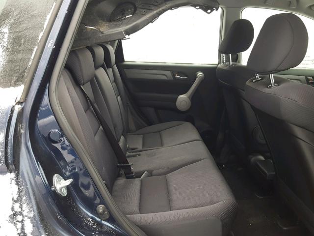 JHLRE48307C097386 - 2007 HONDA CR-V LX BLUE photo 6