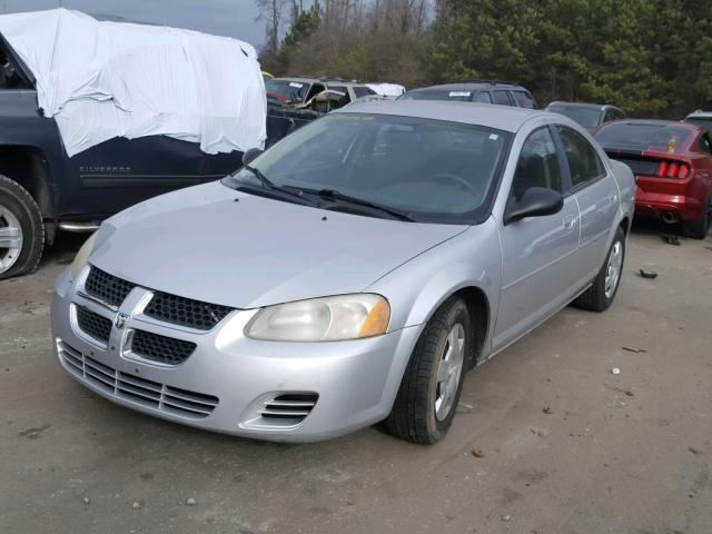 1B3EL46R55N601703 - 2005 DODGE STRATUS SX SILVER photo 2