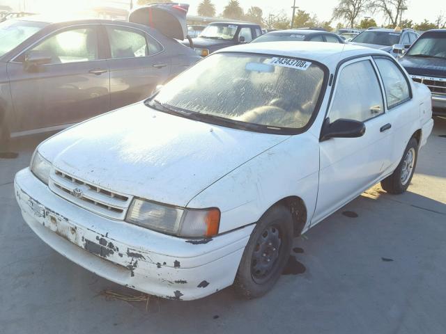 JT2EL46S4P0324889 - 1993 TOYOTA TERCEL STD WHITE photo 2