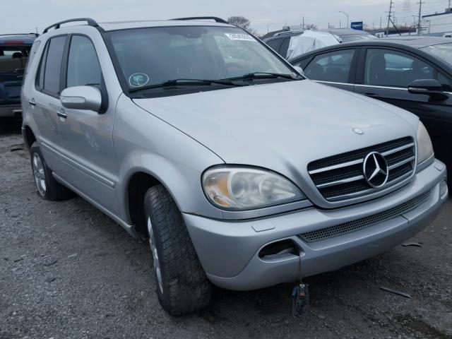 4JGAB75E33A401077 - 2003 MERCEDES-BENZ ML 500 SILVER photo 1