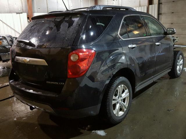 2GNFLGEK2D6378149 - 2013 CHEVROLET EQUINOX BLACK photo 4