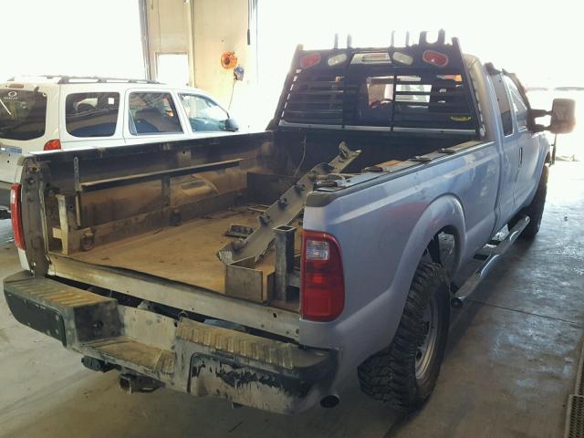 1FT7X2A62FEB06714 - 2015 FORD F250 SUPER SILVER photo 4