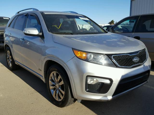 5XYKWDA2XBG091161 - 2011 KIA SORENTO SX SILVER photo 1