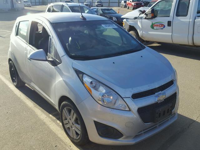 KL8CD6S93EC534723 - 2014 CHEVROLET SPARK 1LT SILVER photo 1