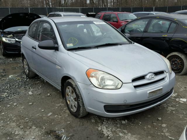 KMHCM36CX7U045532 - 2007 HYUNDAI ACCENT GS SILVER photo 1