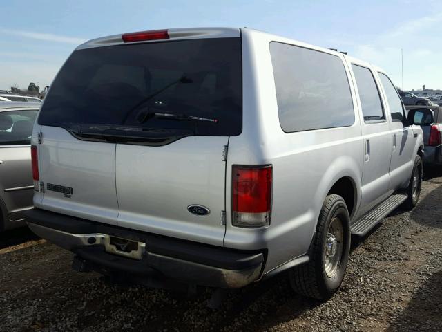 1FMNU40L31EC12225 - 2001 FORD EXCURSION SILVER photo 4