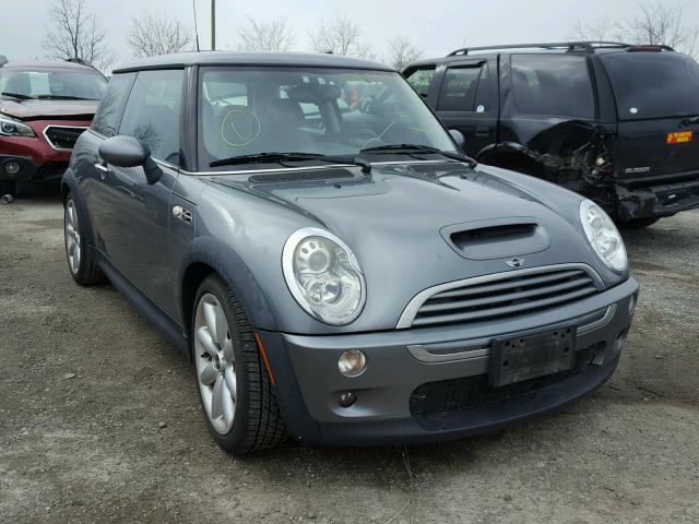 WMWRE334X5TD92676 - 2005 MINI COOPER S GRAY photo 1