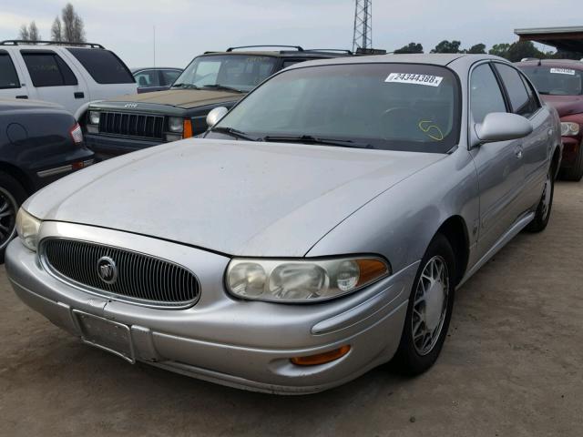 1G4HP54K544149750 - 2004 BUICK LESABRE CU SILVER photo 2