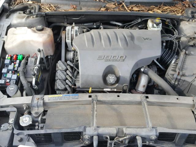 1G4HP54K544149750 - 2004 BUICK LESABRE CU SILVER photo 7