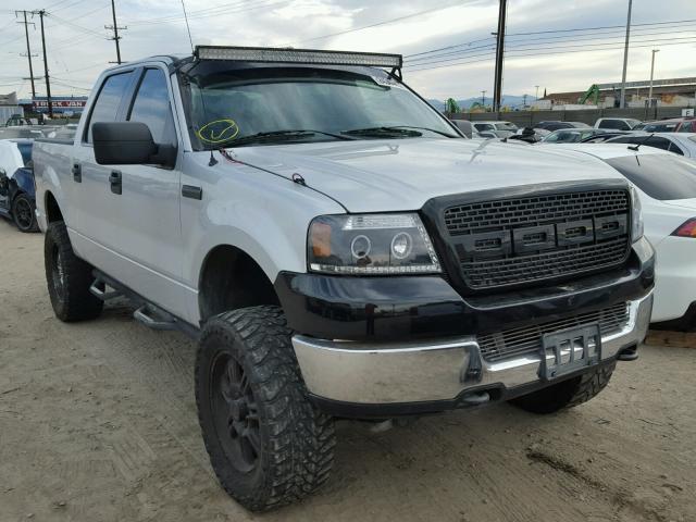 1FTPW14545FB27802 - 2005 FORD F150 SUPER SILVER photo 1