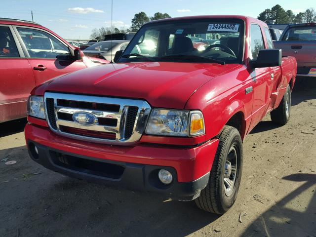 1FTYR14D09PA15484 - 2009 FORD RANGER SUP RED photo 2