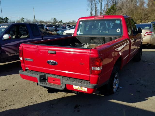 1FTYR14D09PA15484 - 2009 FORD RANGER SUP RED photo 4