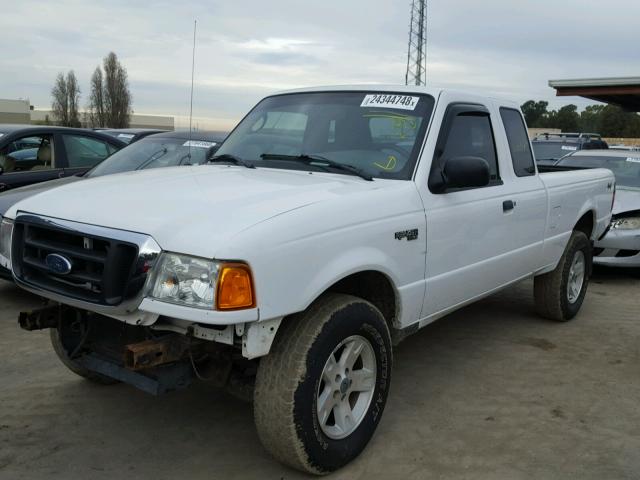 1FTZR15E84TA15101 - 2004 FORD RANGER SUP WHITE photo 2