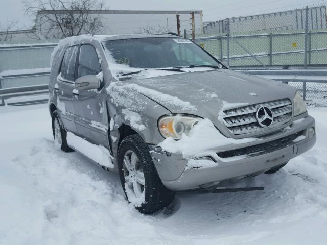 4JGAB57E85A517878 - 2005 MERCEDES-BENZ ML 350 SILVER photo 1