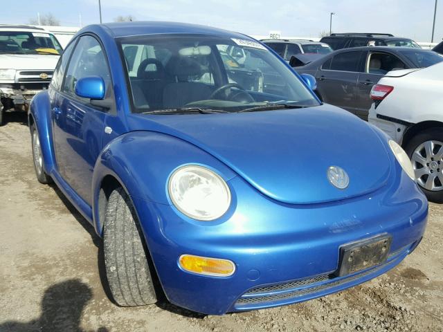 3VWBC21C2YM470847 - 2000 VOLKSWAGEN NEW BEETLE BLUE photo 1