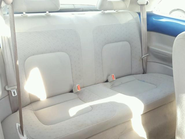 3VWBC21C2YM470847 - 2000 VOLKSWAGEN NEW BEETLE 蓝色 照片 6