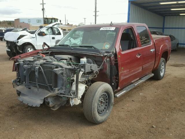 3GTEC13C99G112393 - 2009 GMC SIERRA C15 MAROON photo 2