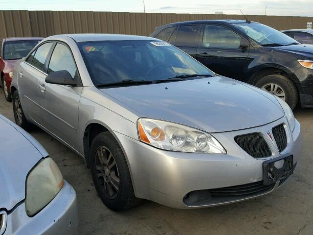 1G2ZG558464103412 - 2006 PONTIAC G6 SE1 SILVER photo 1