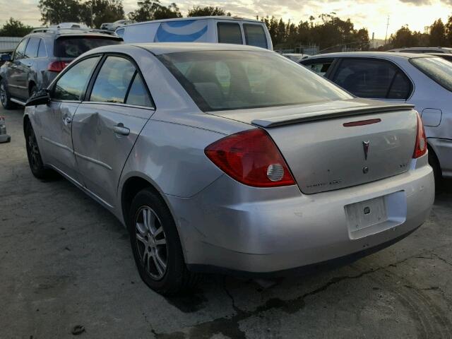 1G2ZG558464103412 - 2006 PONTIAC G6 SE1 SILVER photo 3