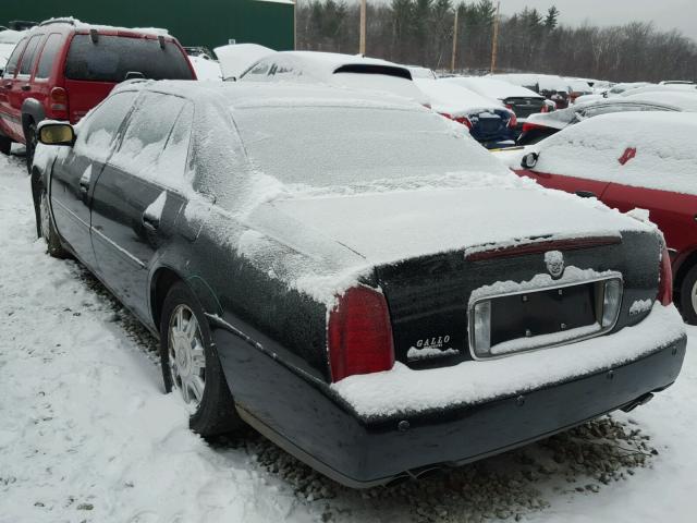 1G6KD54Y43U183039 - 2003 CADILLAC DEVILLE BLACK photo 3