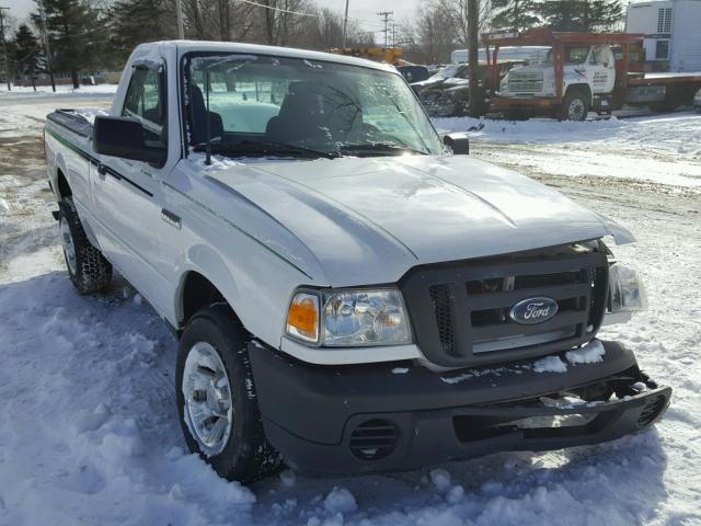 1FTYR10D49PA50311 - 2009 FORD RANGER WHITE photo 1