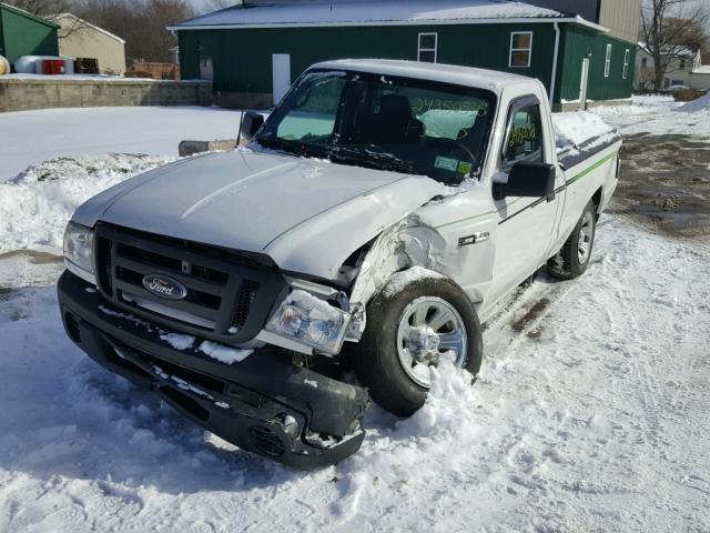 1FTYR10D49PA50311 - 2009 FORD RANGER WHITE photo 2