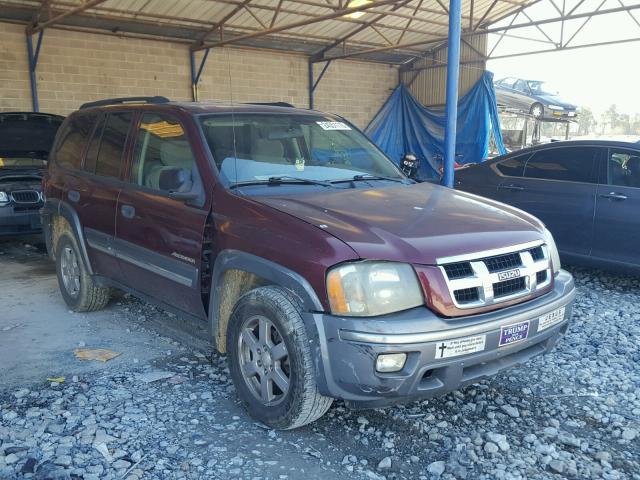 4NUDS13S242100484 - 2004 ISUZU ASCENDER S BURGUNDY photo 1