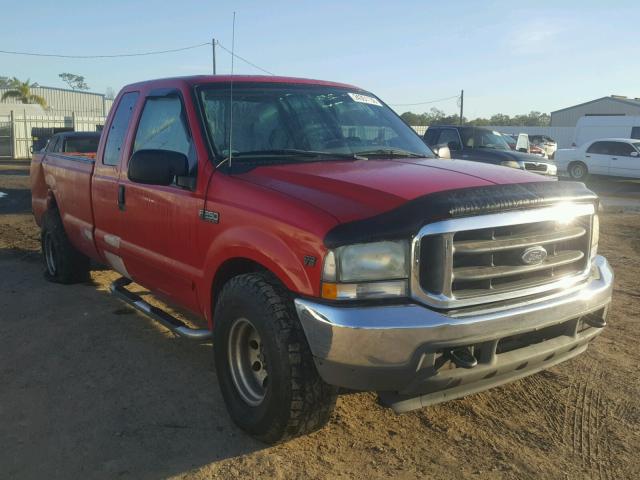 1FTNX20L32EB36961 - 2002 FORD F250 SUPER RED photo 1