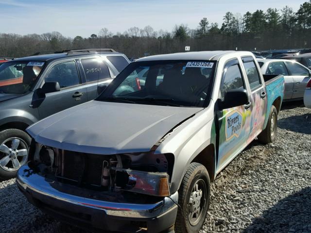 1GCCS13EX78241239 - 2007 CHEVROLET COLORADO GRAY photo 2