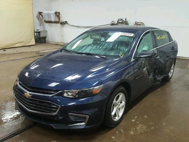 1G1ZB5ST1GF309031 - 2016 CHEVROLET MALIBU LS BLUE photo 2